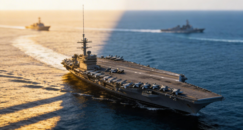 Американский авианосец «Авраам Линкольн» экстренно покинул воды у Ирана