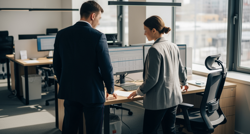 В московском бизнес-центре нашли патроны во время обысков