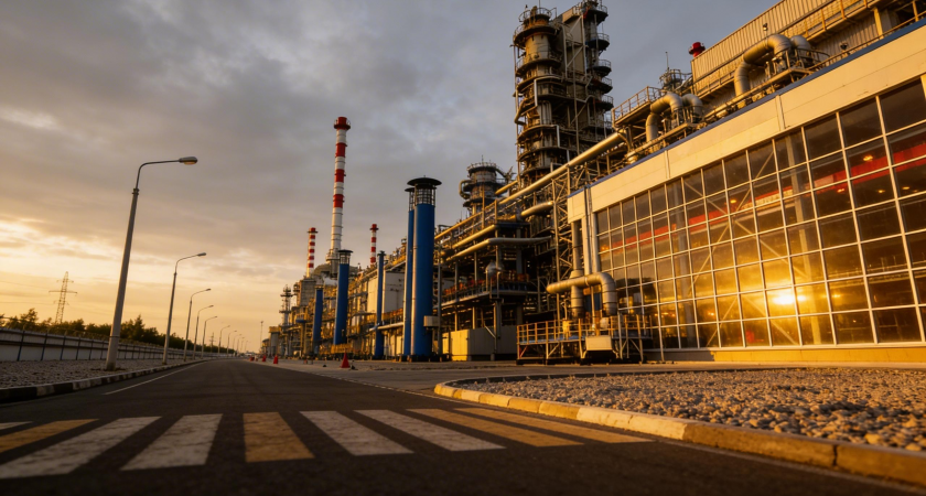 Загадочный хлопок у Тюменского НПЗ: завод отрицает, жители в панике