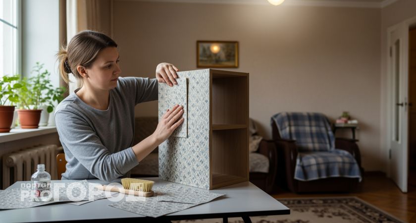 Остатки обоев после ремонта стали золотой жилой — теперь делаю из них декор дороже магазинного