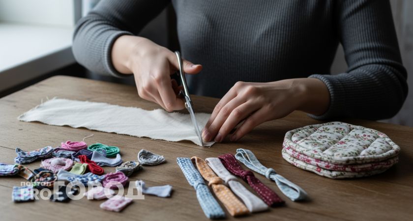 Старые лоскутки ткани превращаю в такие полезности что гости спрашивают где купить