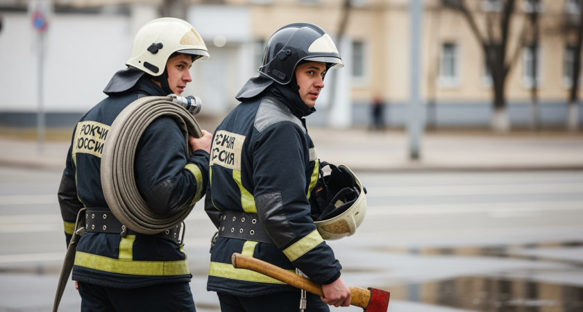 Дым из пристройки: медцентр в Подольске охватил пожар