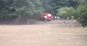 34 дома освободились от воды в Туапсинском районе, но 230 спасателей остаются на месте