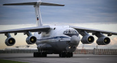 Ил-76 экстренно сел в Красноярске из-за проблем с двигателем через час после взлета
