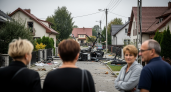 Обломки беспилотника упали на жилой дом в Польше: жертв удалось избежать