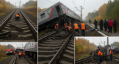 Прокуратура взяла на контроль сход вагонов на участке Сиверская-Луга: отменены все электрички с Балтийского вокзала