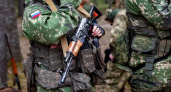 Штурмовик бригады "Север-V" взорвал блиндаж с укрывшимися боевиками ВСУ противотанковой миной