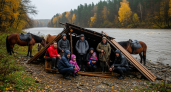 8 туристов с детьми 10 и 13 лет застряли в горах Кубани из-за подъема воды в реке