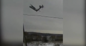 Ан-22 разломался в воздухе: появилось видео катастрофы в Ивановской области