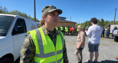 СК показал кадры поисков семьи с ребёнком в горно-лесистой местности