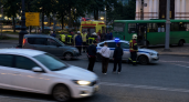 Опубликовано видео ДТП с автобусом, протаранившим толпу и врезавшимся в храм