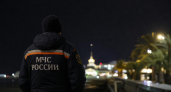 Появились кадры ночной атаки БПЛА на Сочи и работы ПВО