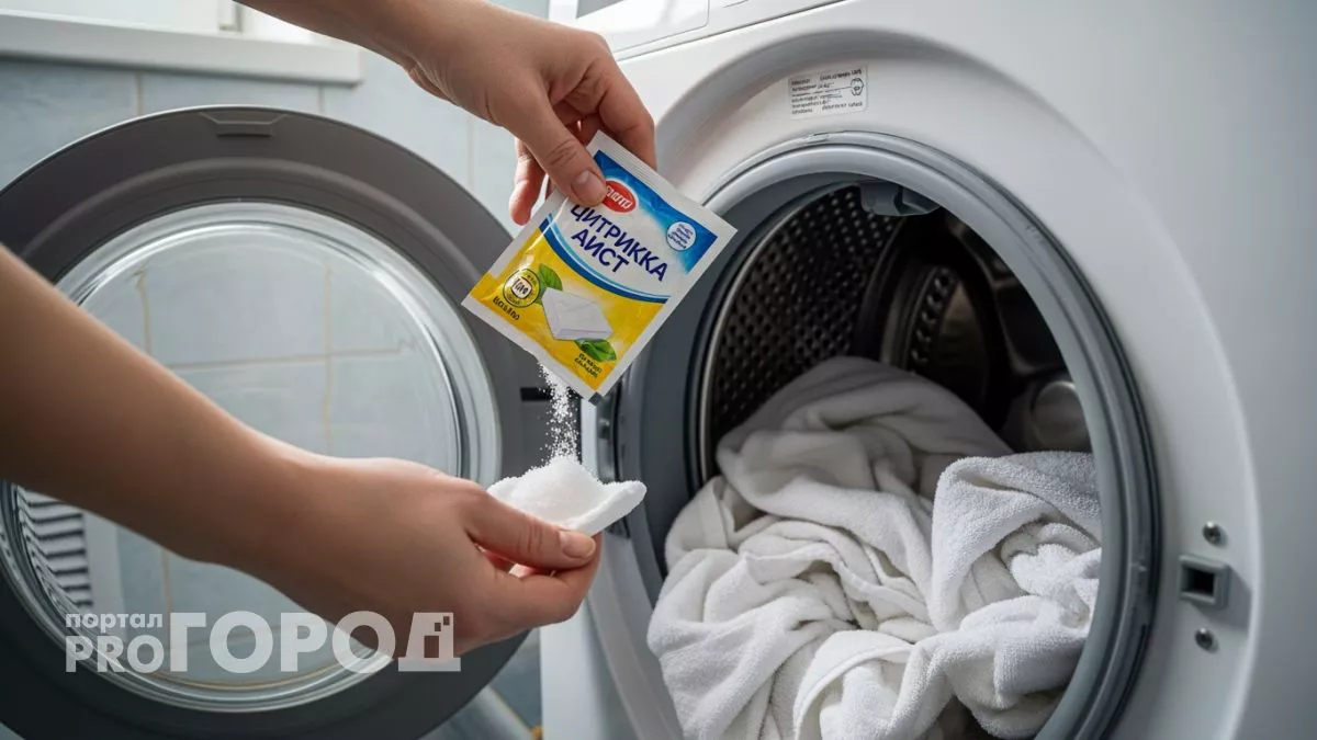 Забыла про дорогие порошки после того, как узнала этот трюк с одним пакетиком для белизны