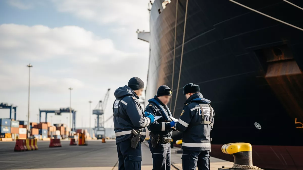 Судно из санкционного списка Украины задержано по пути в Петербург