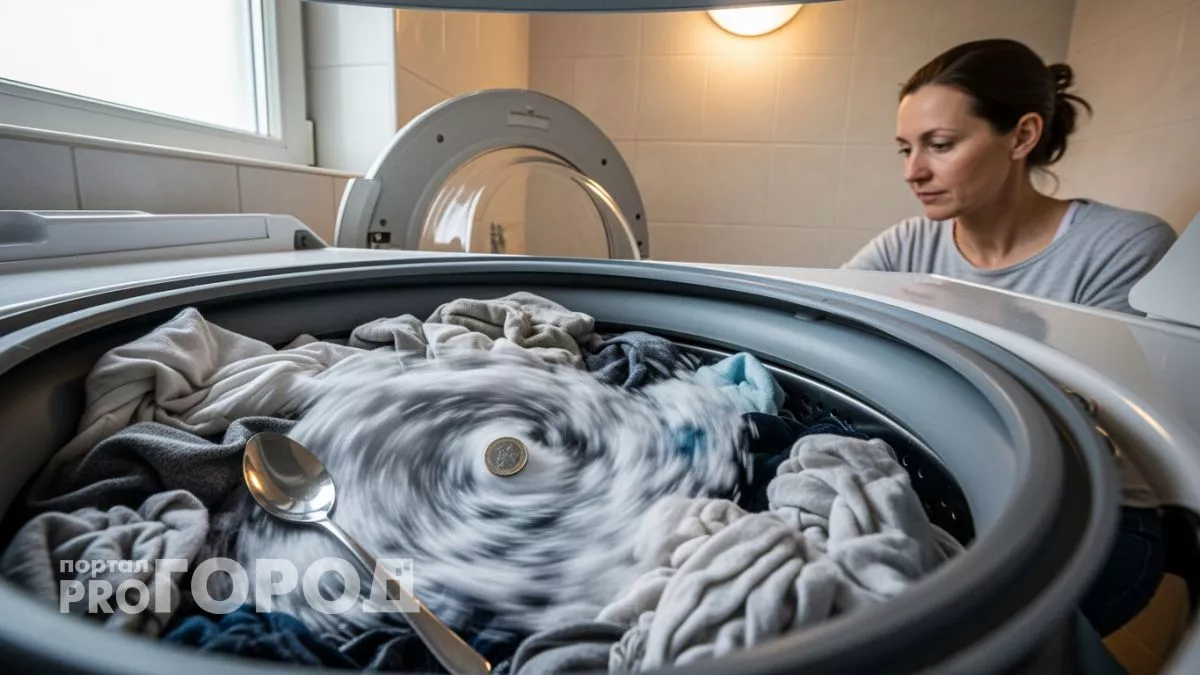 Секретная монетка в барабане превращает обычную стирку в волшебство и экономит тысячи на порошках