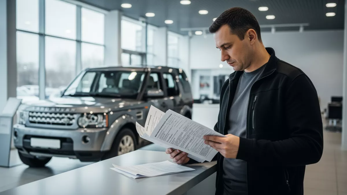 Петербуржец вернул 1,25 млн за Land Rover через навязанные услуги