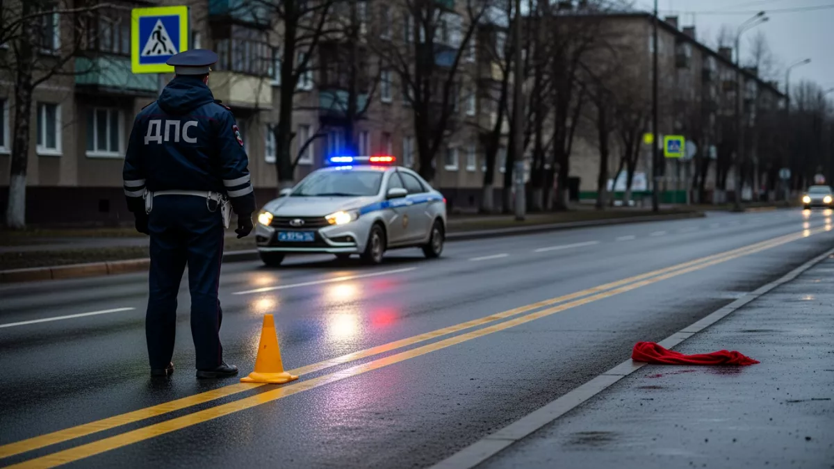 21-летний водитель ВАЗа сбил насмерть двух подростков на переходе