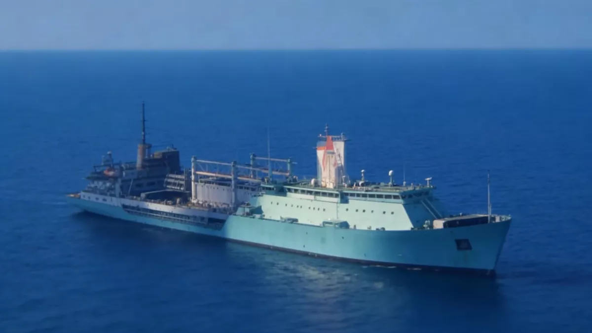 Российский танкер беспомощно дрейфует у берегов Италии