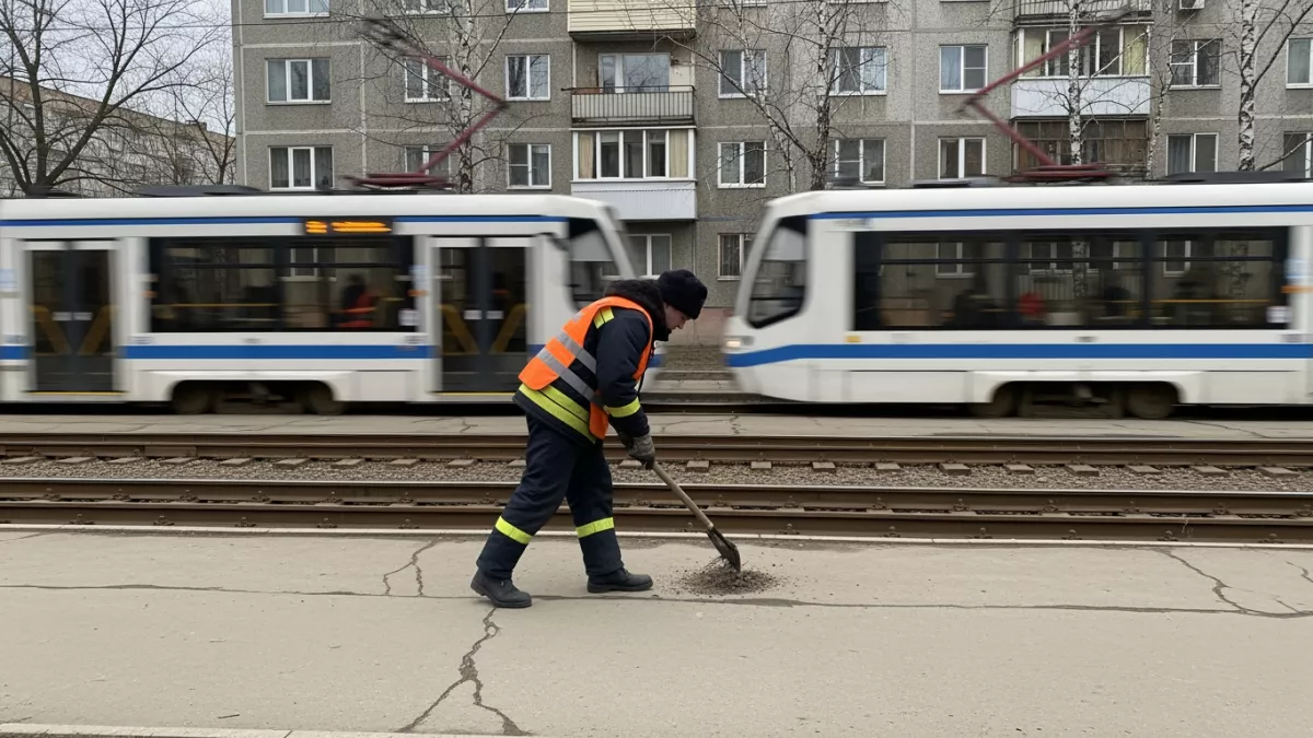 Одного пассажира деблокировали после столкновения трамваев в Москве