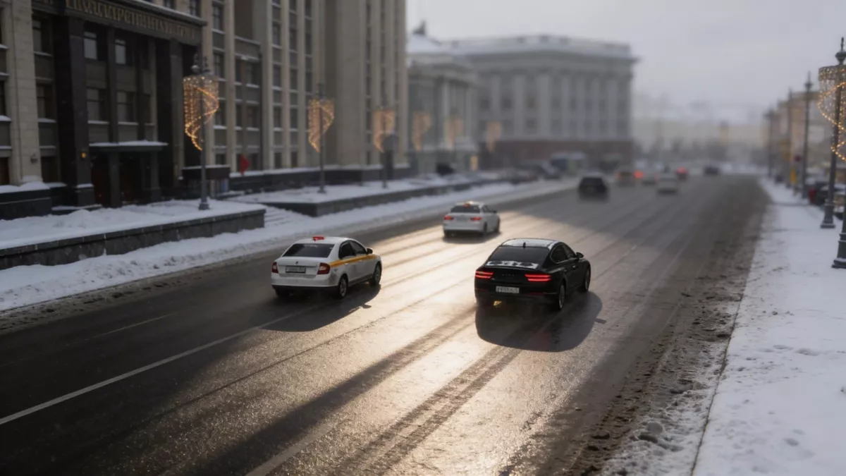 Москвичам запретили менять зимнюю резину из-за обманчивого тепла