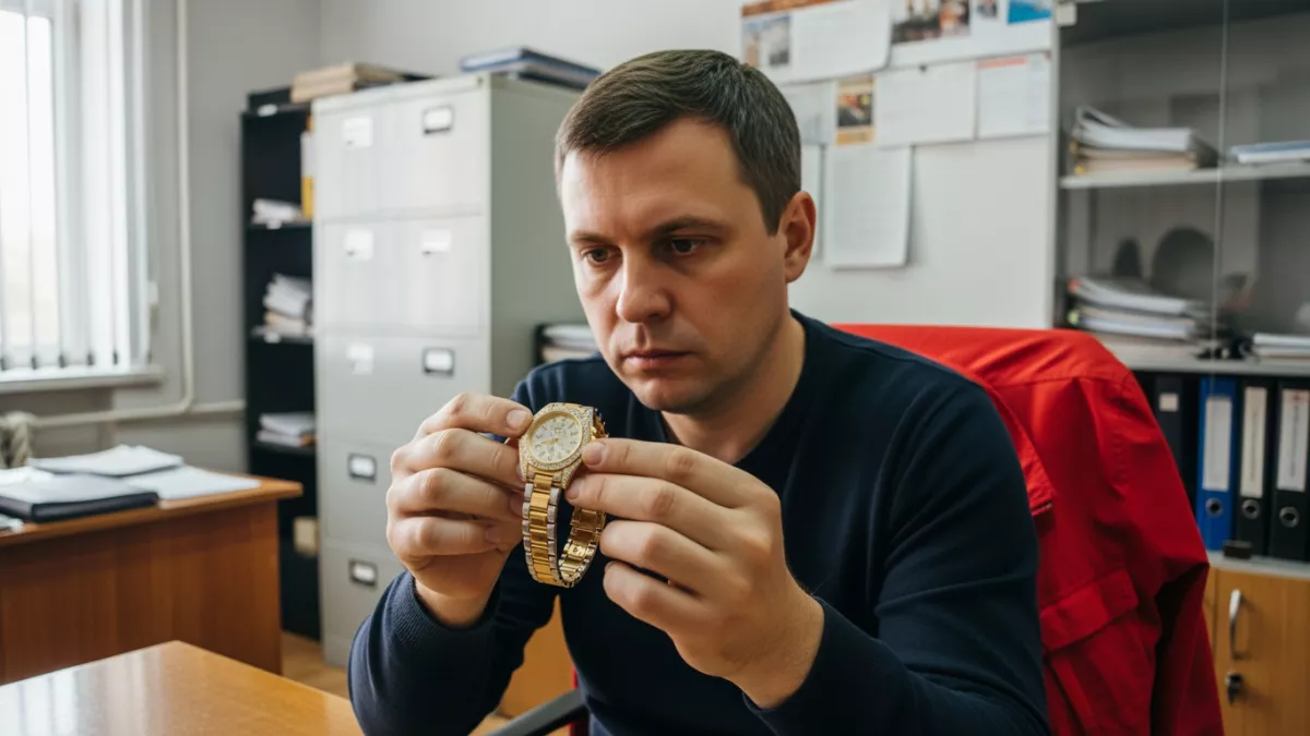 СК заплатил 4 миллиона за часы с бриллиантами, пропавшие из кабинета