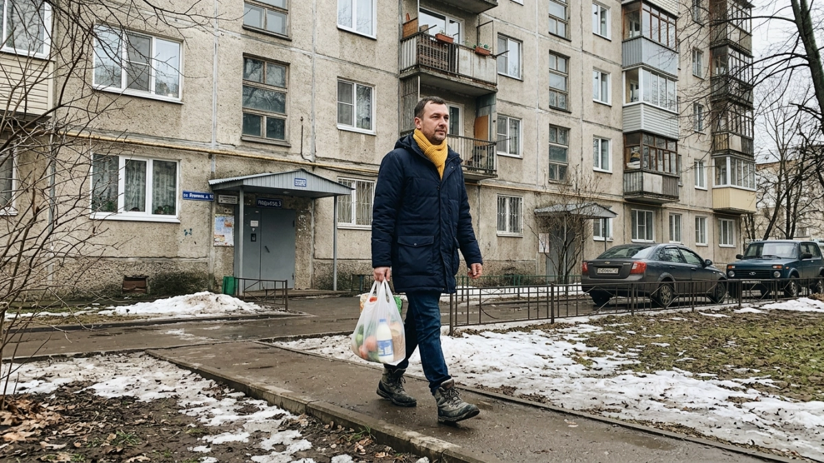 Однушку за 3,6 млн рублей у метро продают в Москве