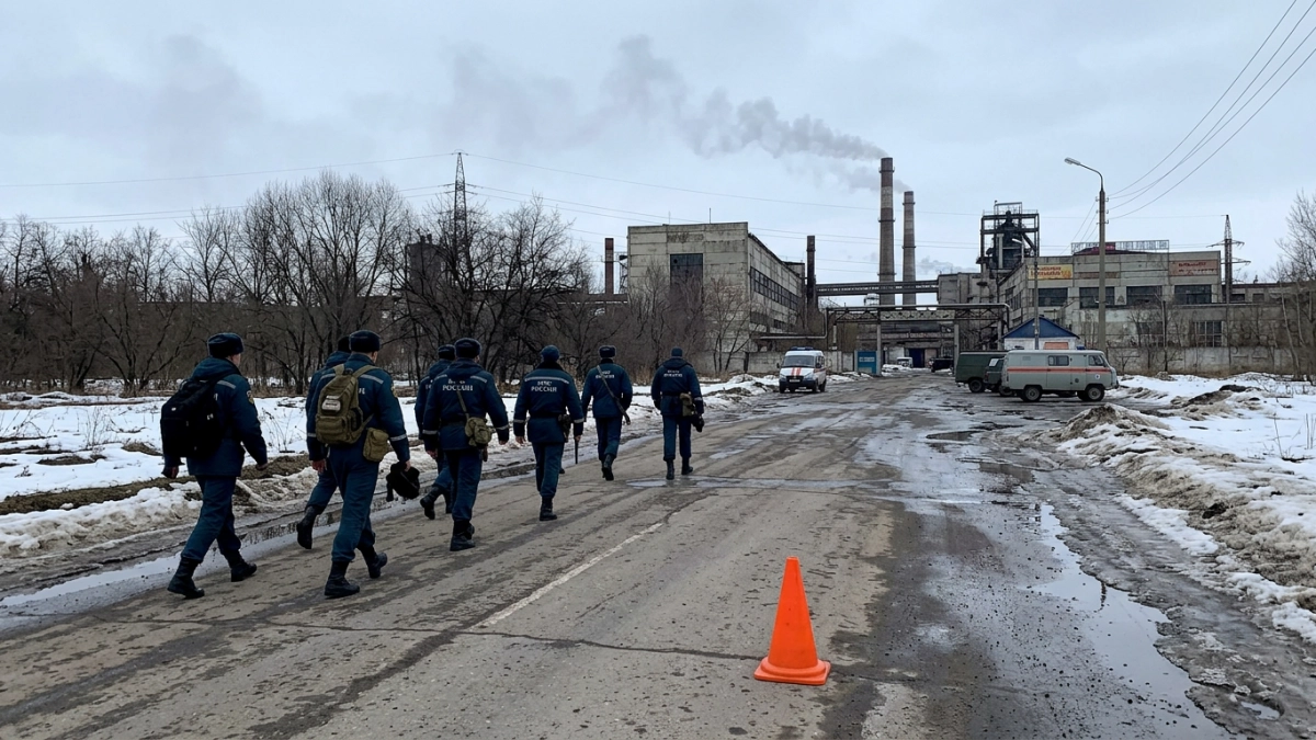 Взрыв в доменном цехе завода в Оренбургской области