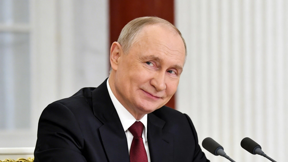 Путин иронично отреагировал на тост Аксенова в его честь на совещании по Крыму