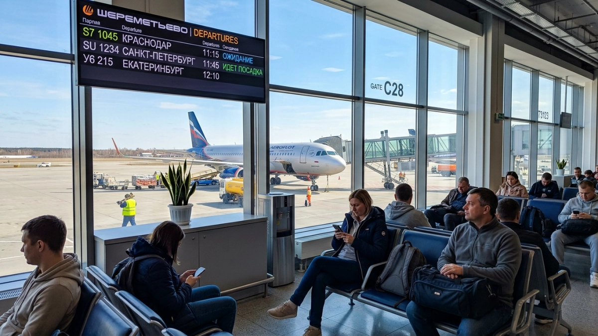 Рейс Аэрофлота Москва — Баку вернулся в Шереметьево после столкновения с птицей