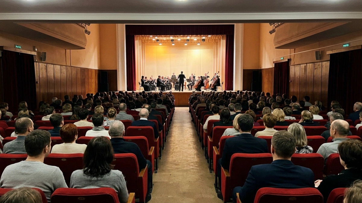 Драка на задних рядах в Доме музыки: выступление не прервали