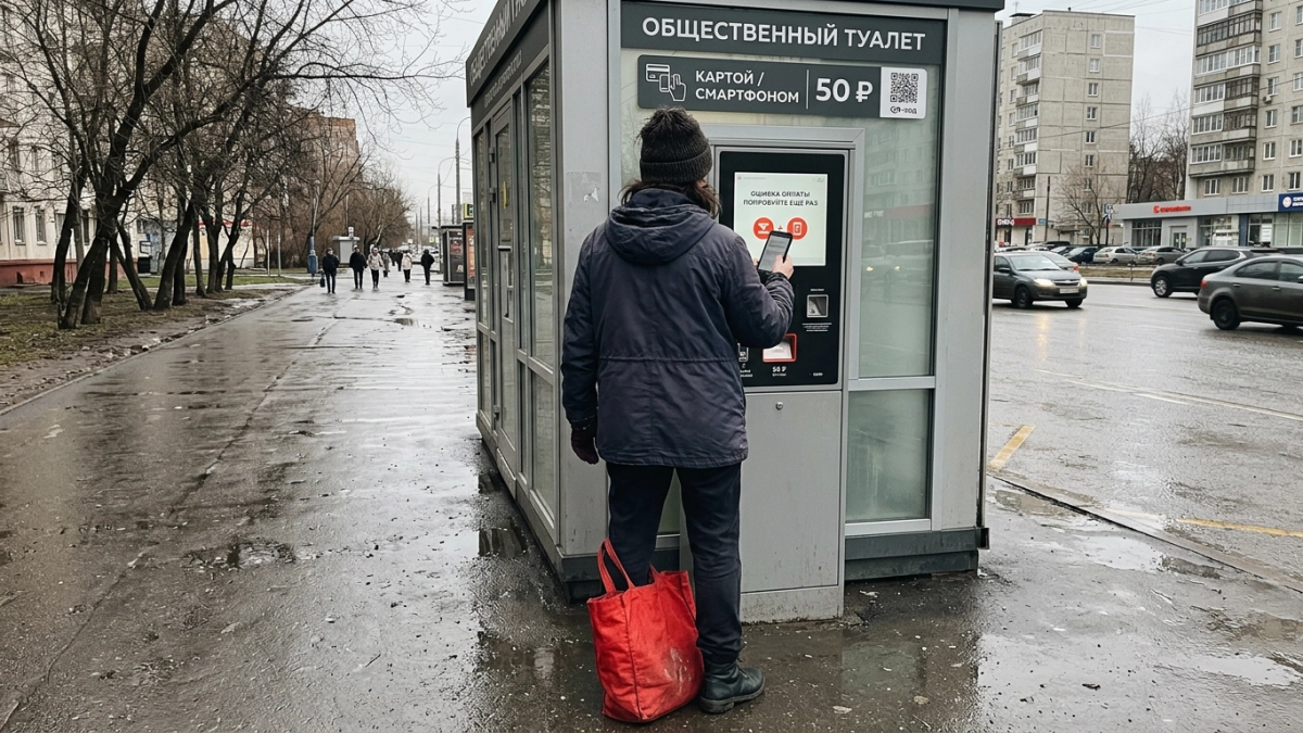 Платные туалеты Москвы попросили внести в «белые списки» из-за блокировок