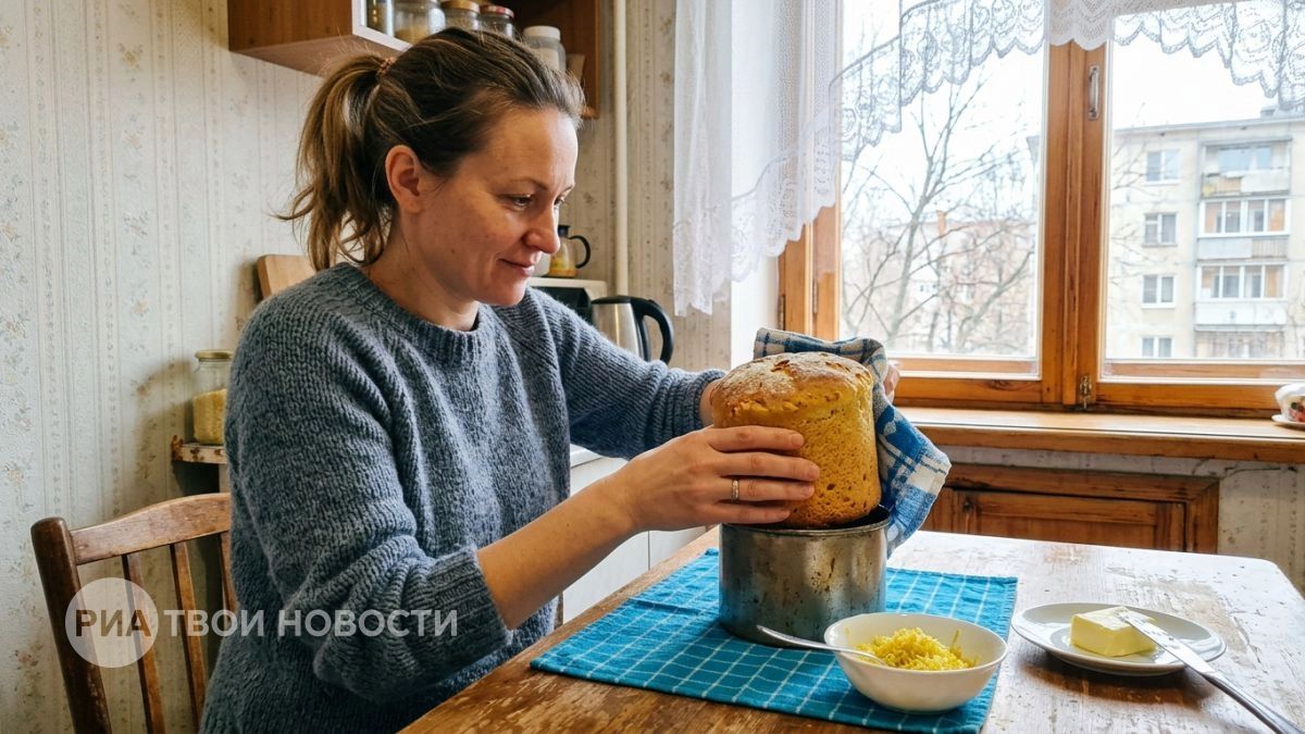 Пеку кулич по одному правилу — остаётся мягким пять дней и не крошится совсем