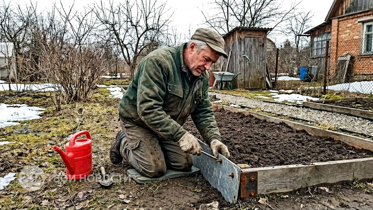 Закопал органику на штык лопаты один раз осенью — теперь эта грядка кормит огурцами уже восьмой сезон подряд