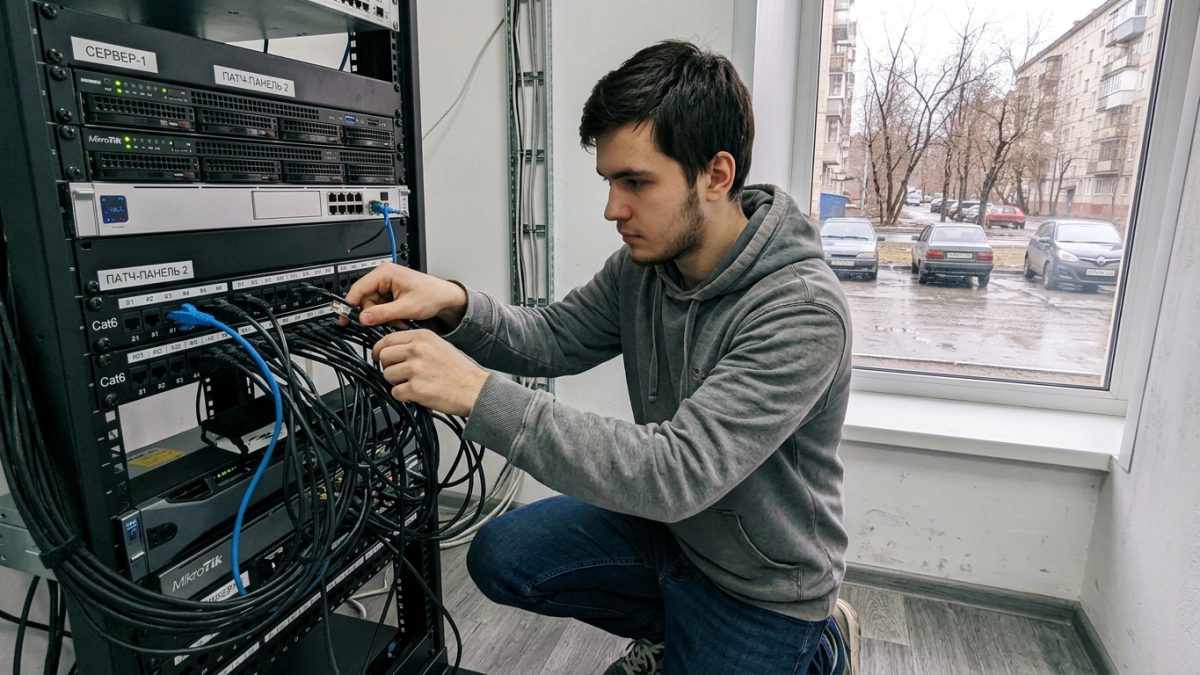 В центре Москвы задержан 19-летний техник узла связи телефонных мошенников