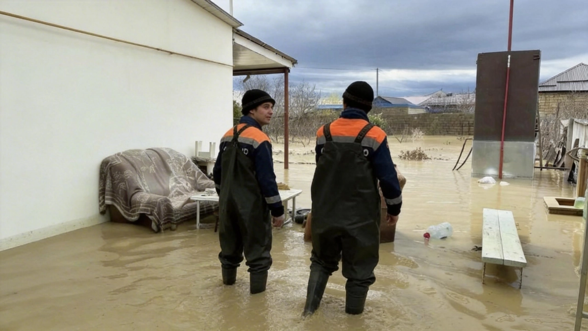 В Дагестане затопило 460 домов: 43 пациента эвакуированы из больницы