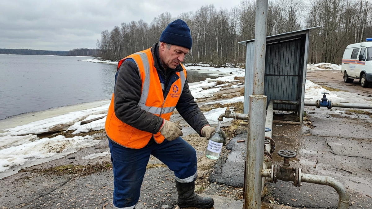В Иванове обломки Ан-22 угрожают заразить питьевое водохранилище керосином