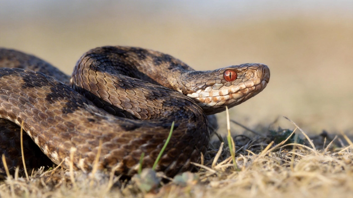Гадюки появились на окраинах Москвы раньше срока: как вести себя при встрече