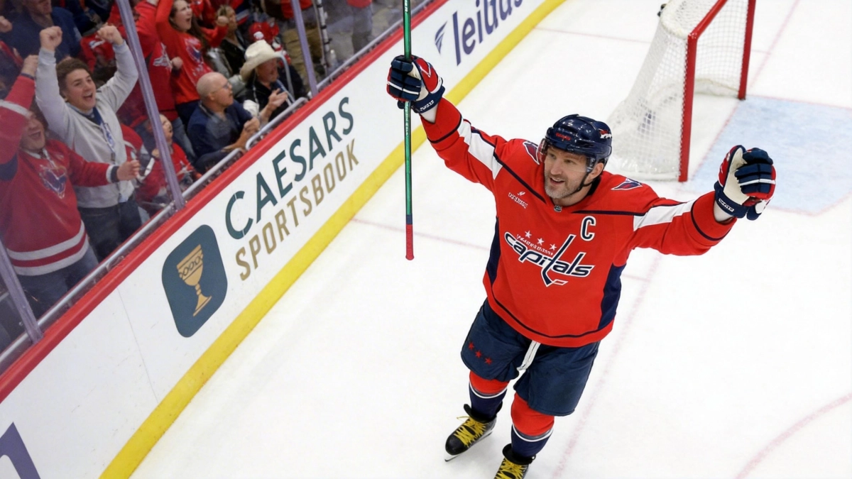 Овечкин забил дважды и установил исторический рекорд в борьбе за плей-офф