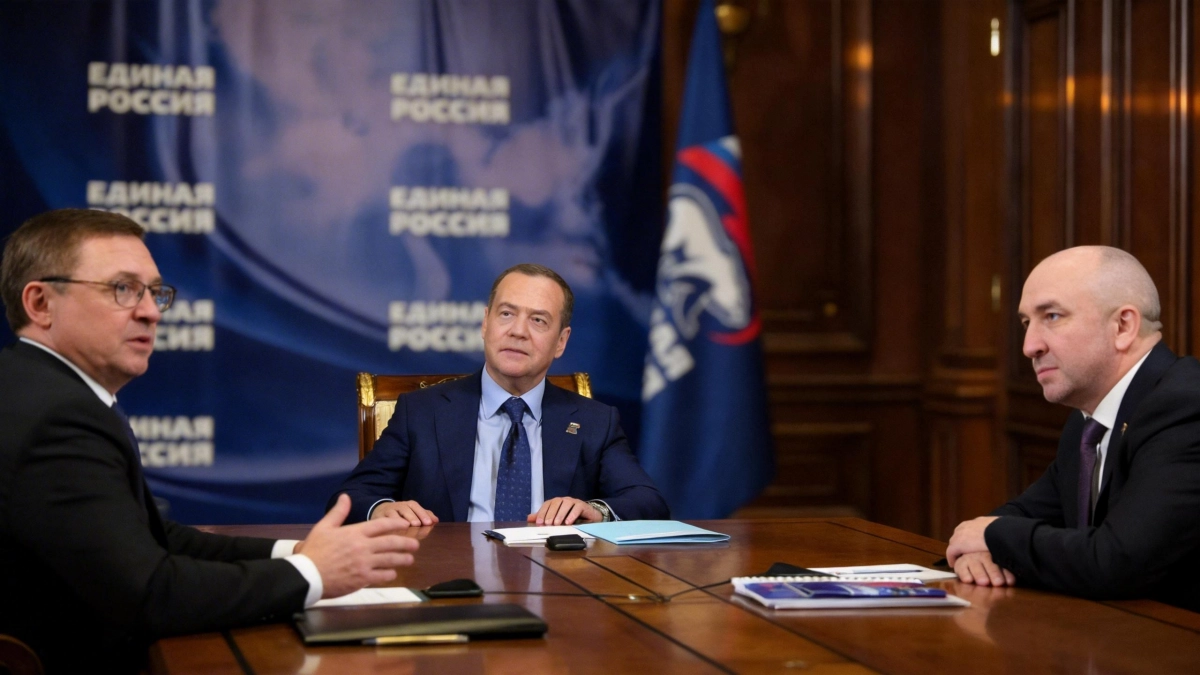 Медведев назвал главу кабмина Чувашии опытным профессионалом и поддержал его в ЕР