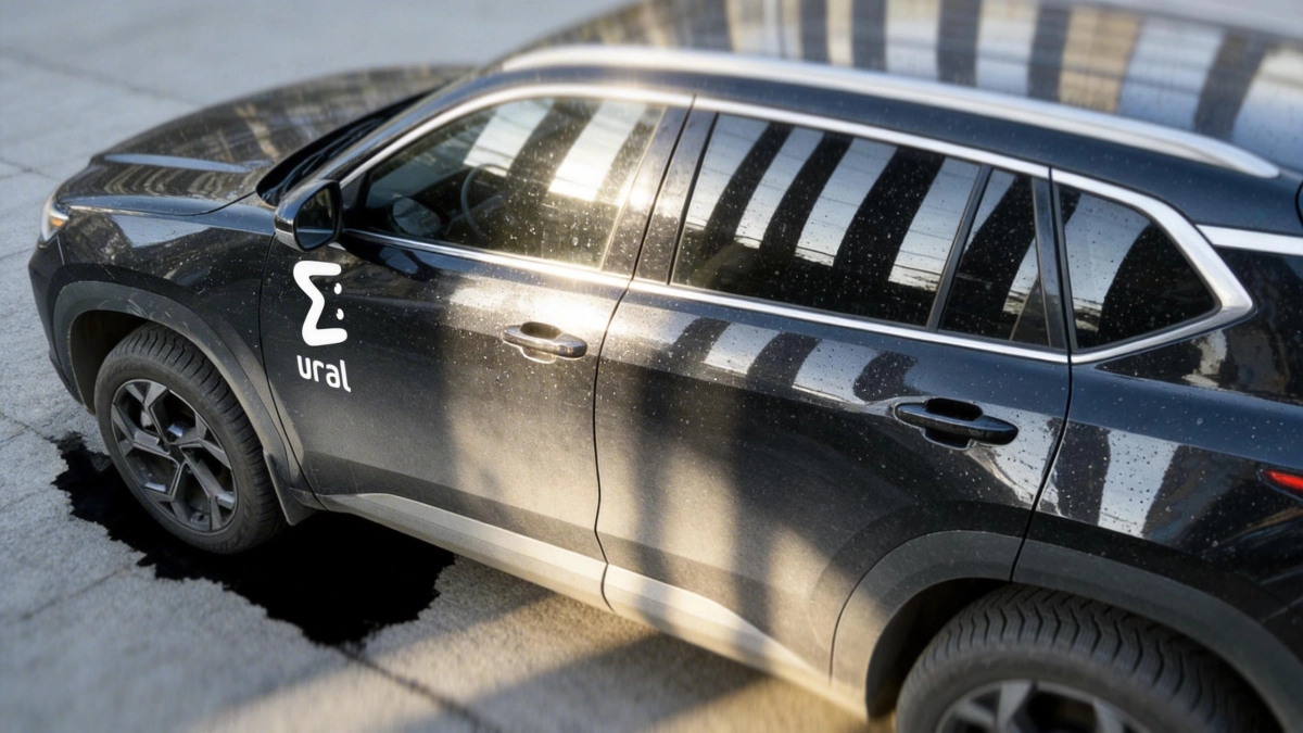 Авто провалилось в яму на перекрёстке Челябинска на следующий день после отчёта о ремонте дорог