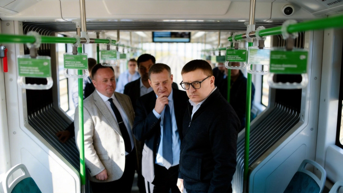 «Альтаир» вышел на улицы Челябинска: трамвай-метро оценил губернатор