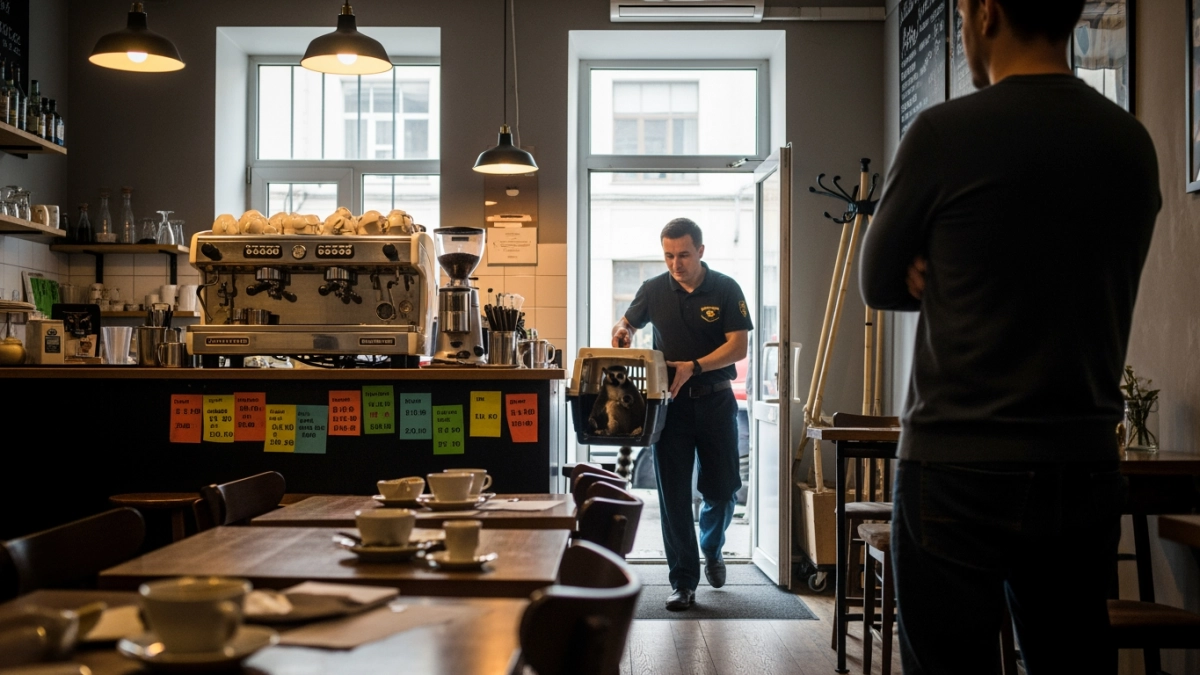 Московский предприниматель незаконно держал лемура из списка СИТЕС в антикафе