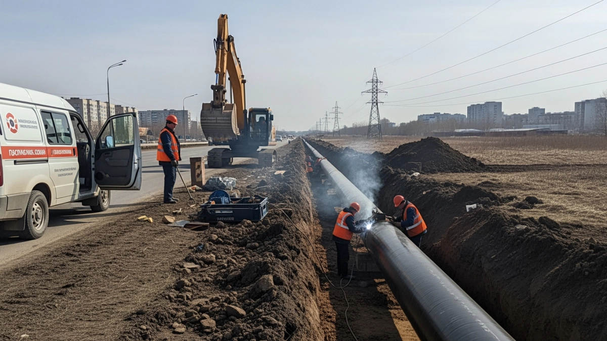 В Копейске уложили более 19 км нового водовода из 23,5 тысячи метров