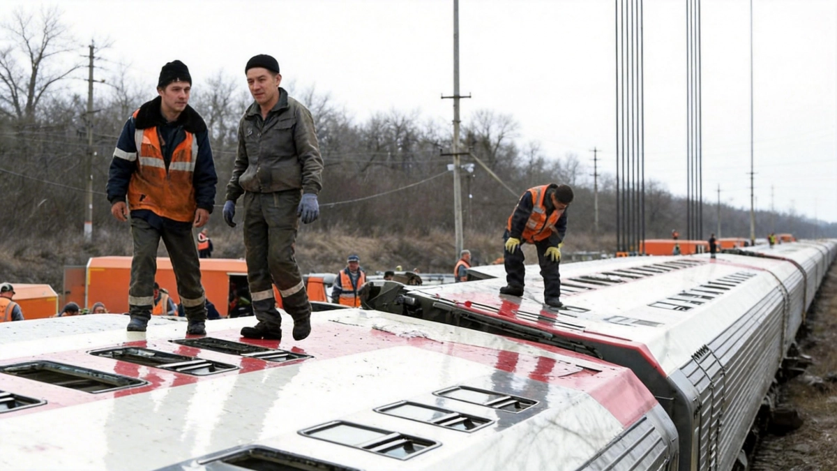 «Уже сидишь на полу, а над тобой поезд»: пассажир рассказал о сходе с рельсов