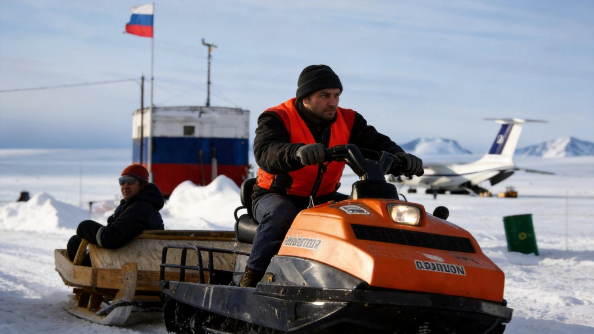 Российские учёные открыли антарктический оазис с пингвинами на мысе Беркс