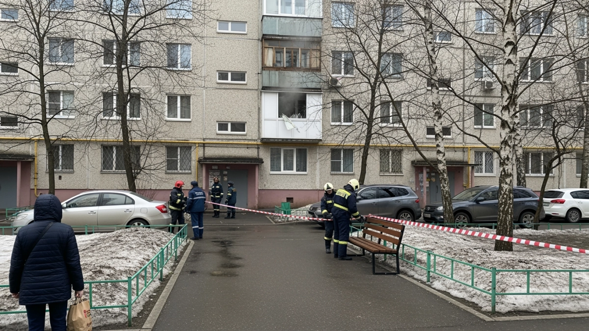 Взрыв в квартире на пятом этаже: хозяина увезли в реанимацию