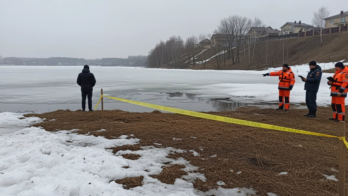 Дети 7–8 лет провалились под лёд на Урале: один погиб, двух спасли сверстники