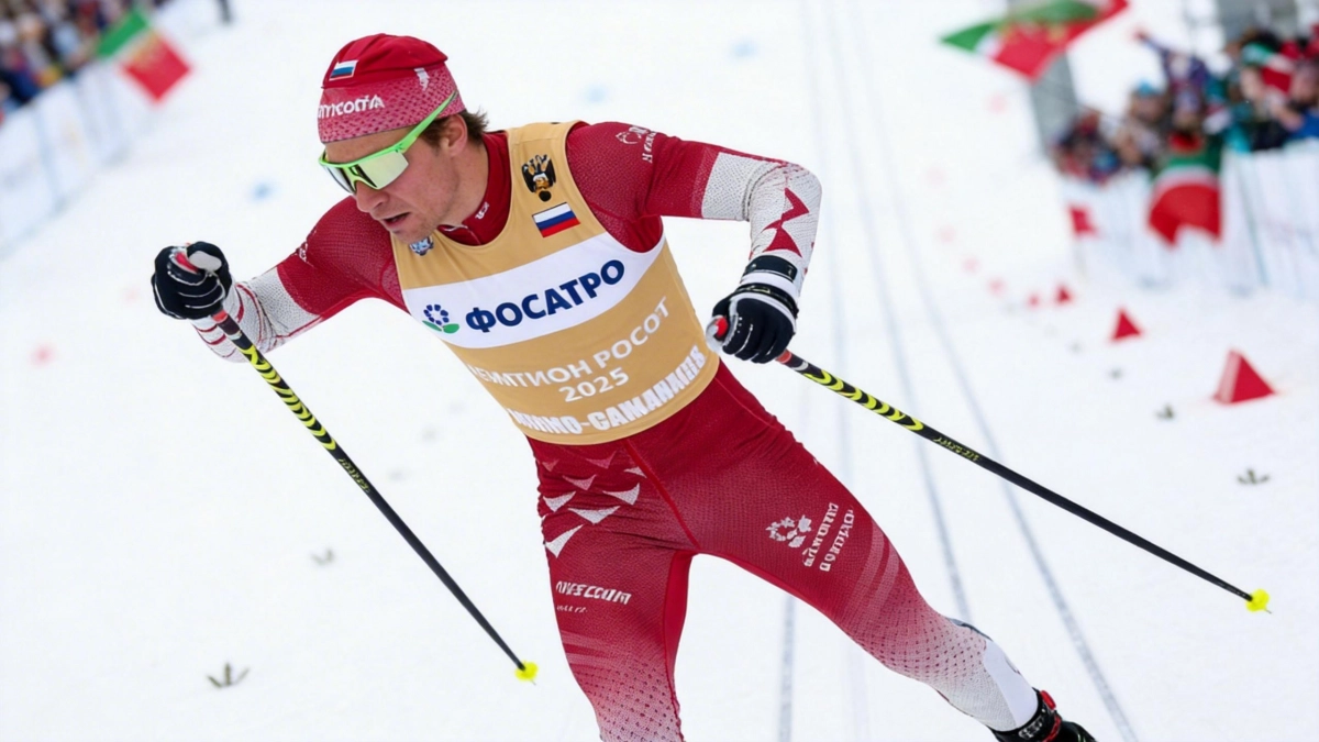 Большунов выиграл масс-старт в финале Кубка России с преимуществом в полминуты
