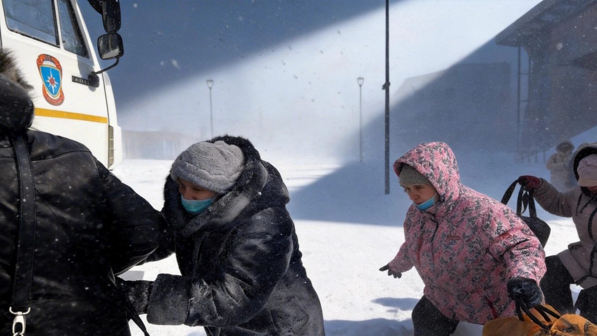 Циклон накрывает четыре района Сахалина: МЧС объявило экстренное предупреждение
