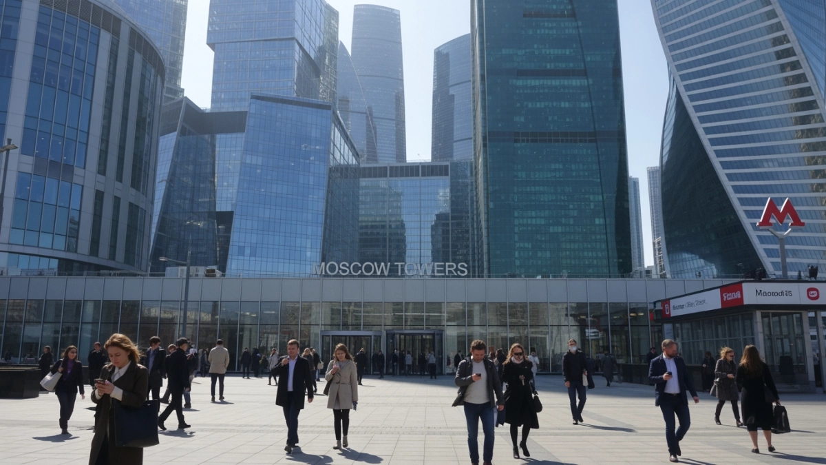 РЖД повторно выставили Moscow Towers в Москва-Сити за 280 млрд рублей